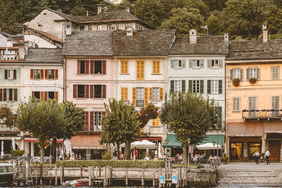 Lake Orta Catholic Wedding