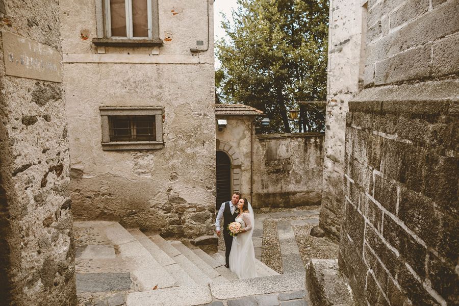 Lake Orta Catholic Wedding