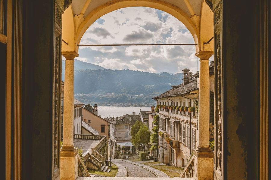 Lake Orta Catholic Wedding