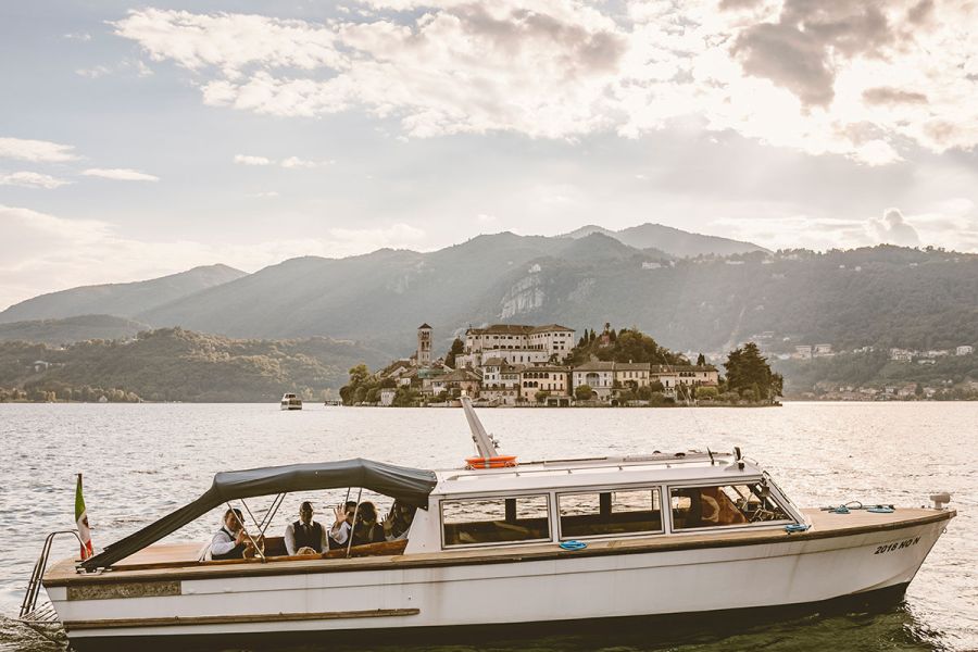 Lake Orta Catholic Wedding