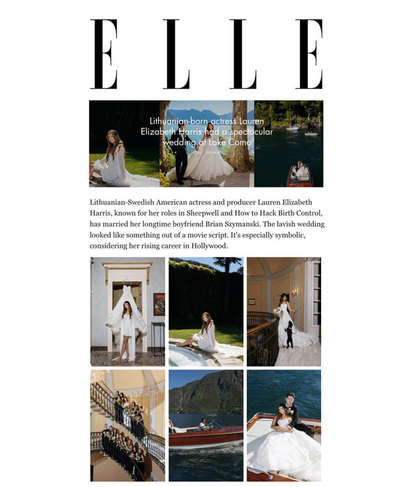 Elle Magazine Article