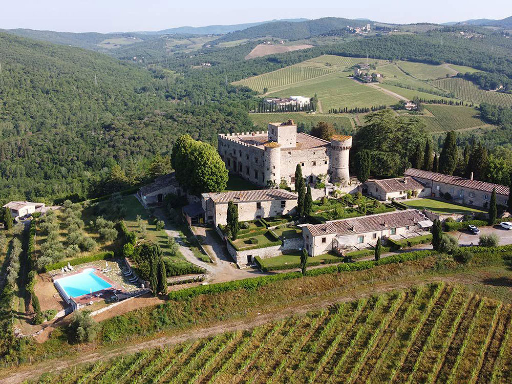Fortified Chianti Castle