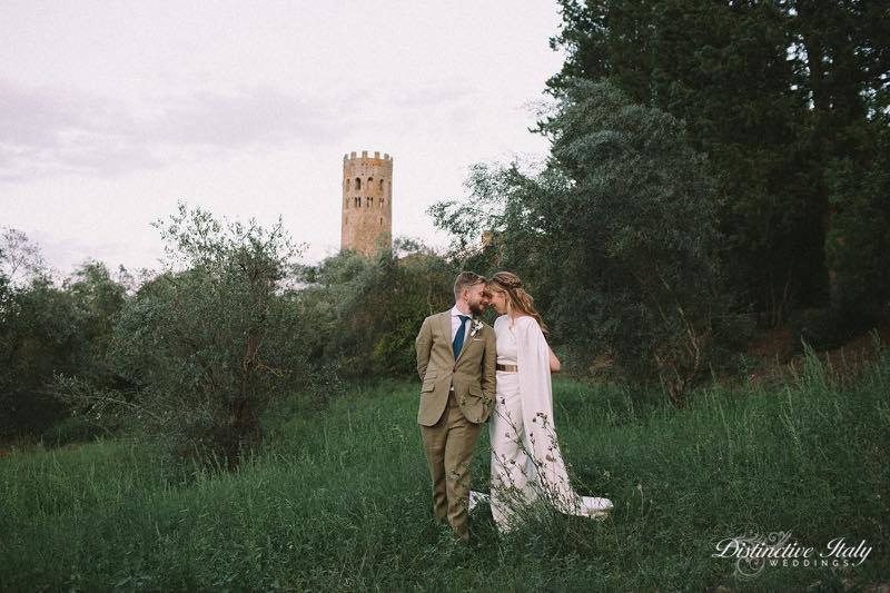 A Traditional Italian Wedding at a 12th-Century Abbey