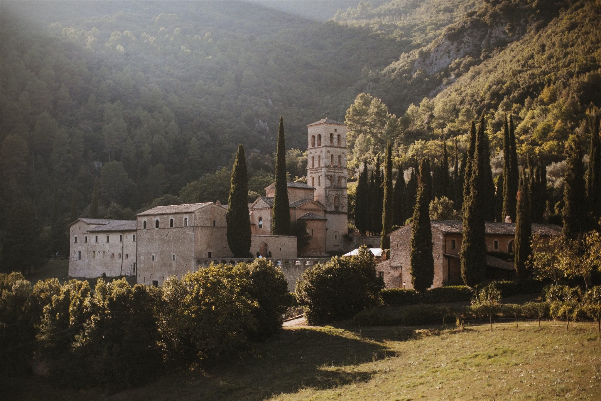 Magical Abbey with Park