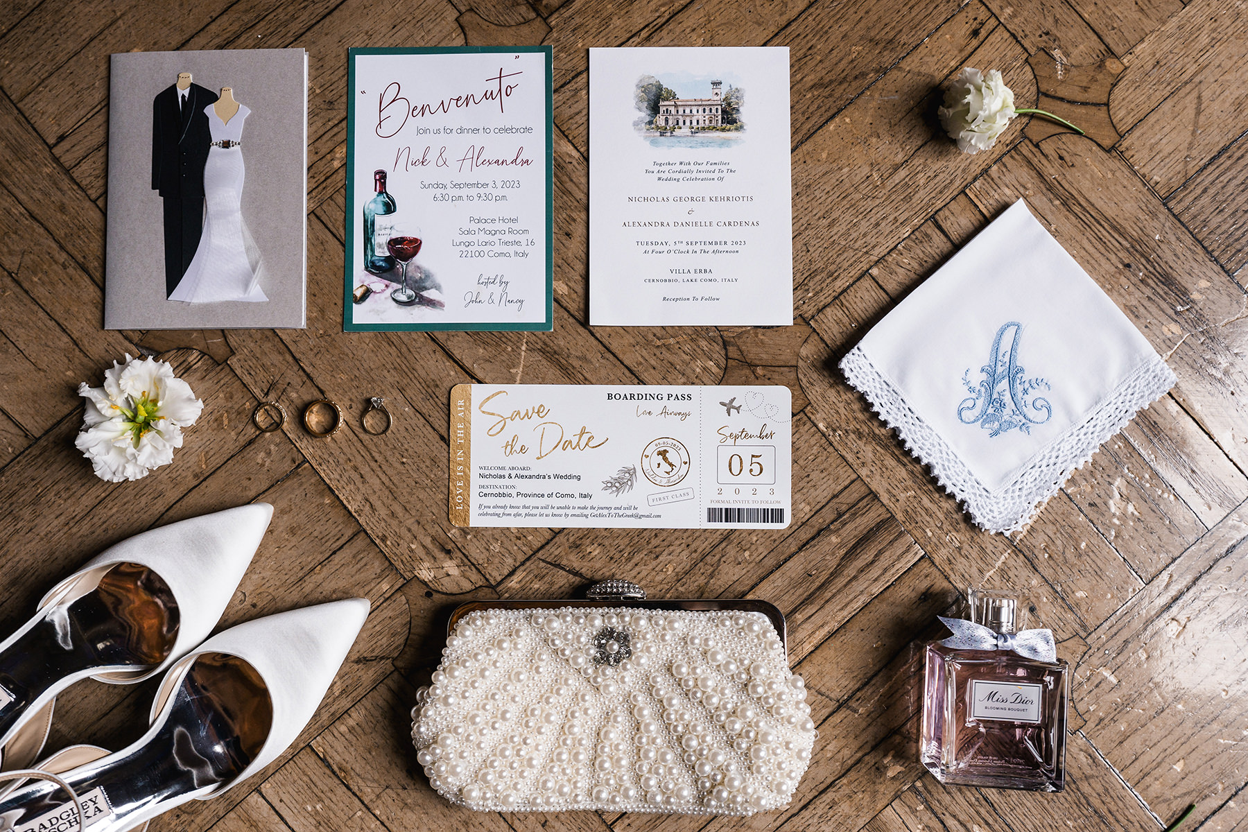 ITALIAN WEDDING Stationery