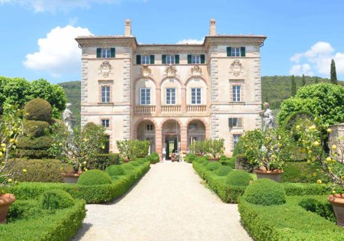 Villa Cetinale gardens near Siena
