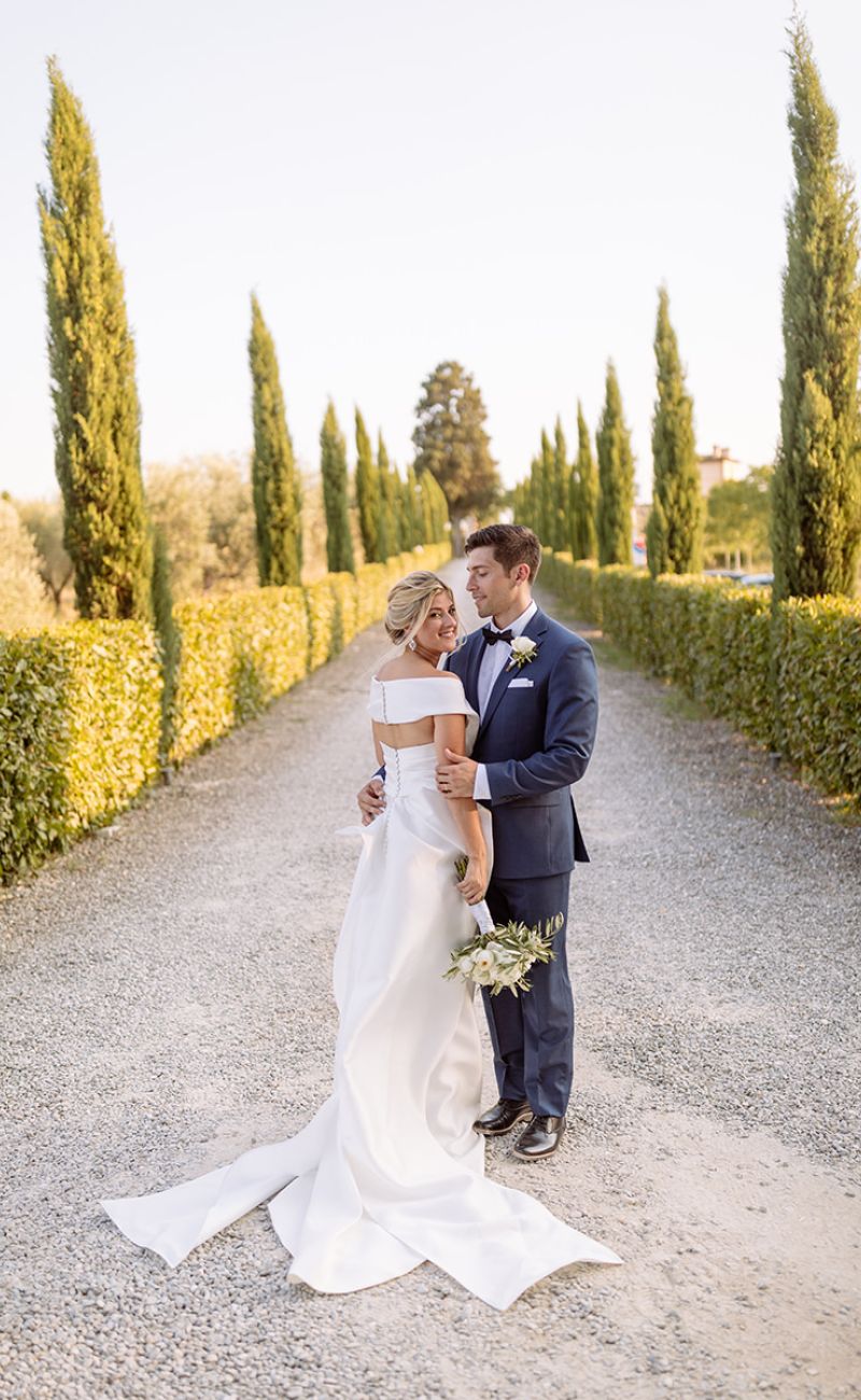Luxury Tuscany wedding at a historic villa in Chianti
