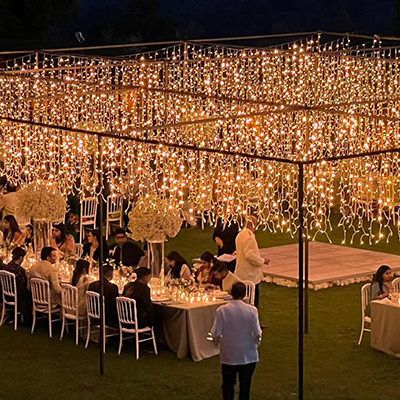 Italy Wedding Lighting