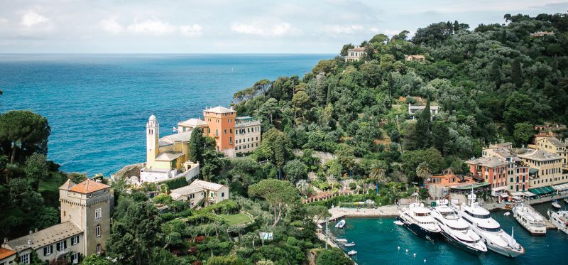 Romantic Italian Portofino Wedding Venue