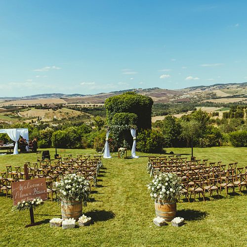 Countryside wedding in Italy