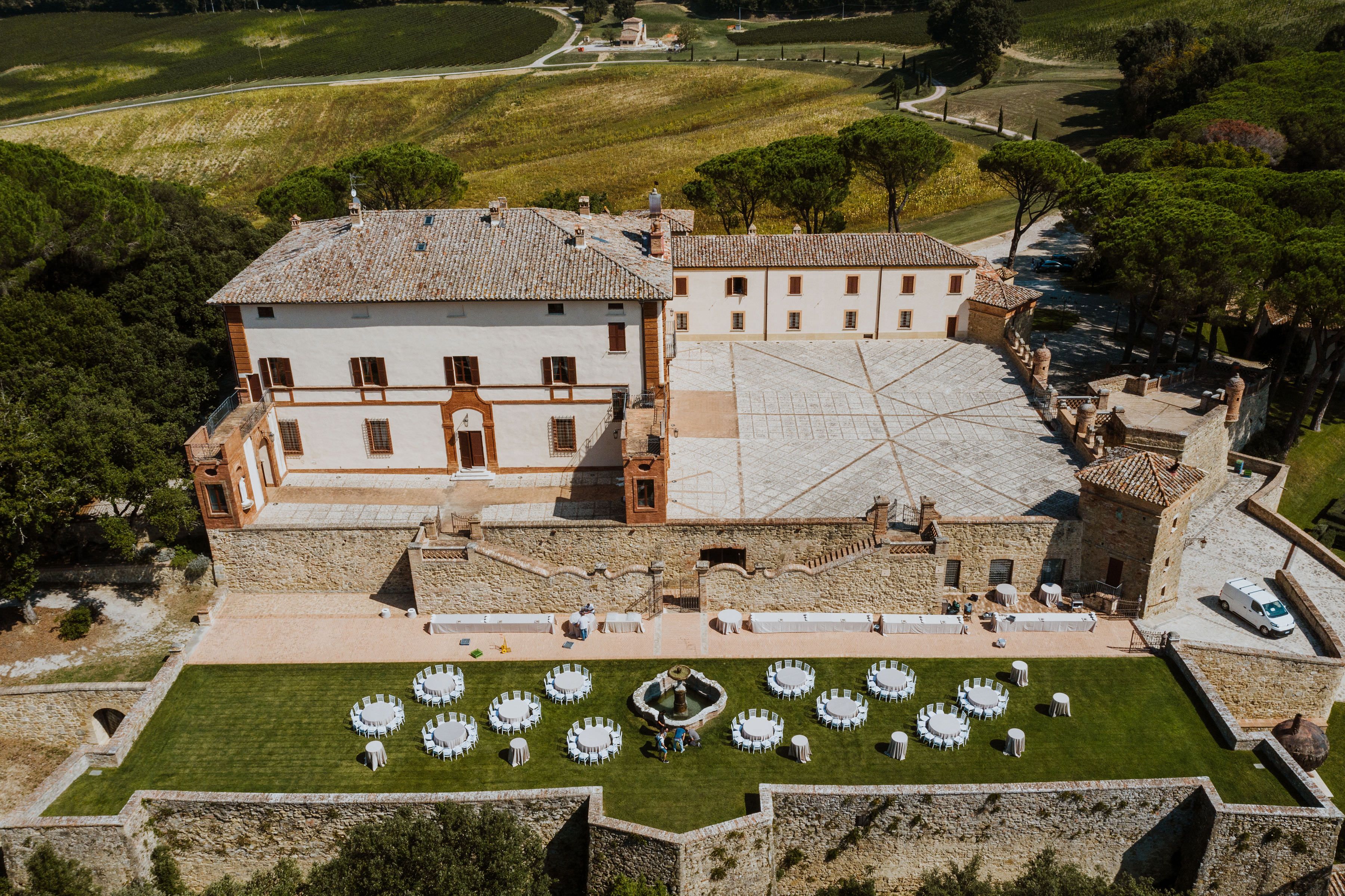 Umbria Wedding Castle