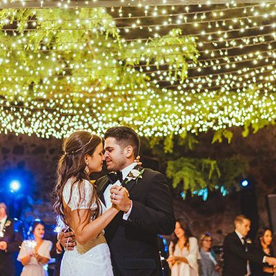 Italy Wedding Lighting