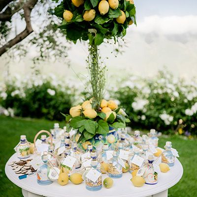 Italian wedding favors