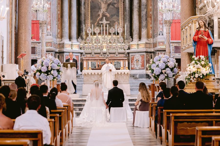 Amalfi Catholic Wedding in Italy