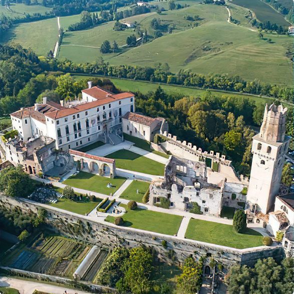 Grand Castle with Hamlet