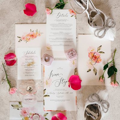 Italy Wedding Stationary